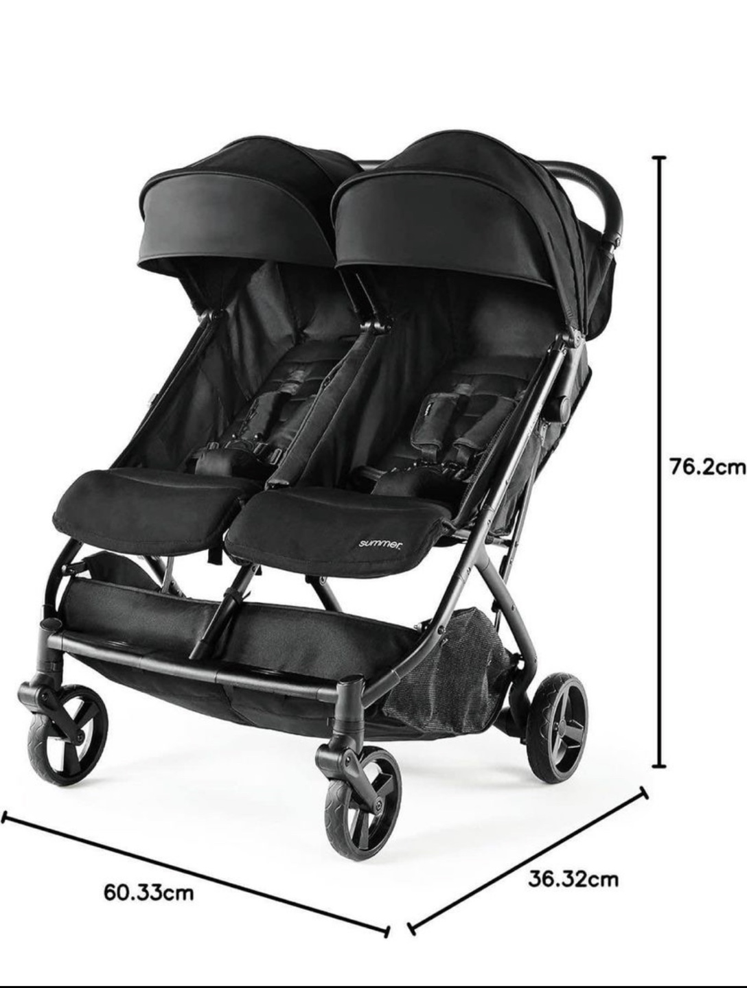 Summer 3D-Pro Double Stroller - photo 3