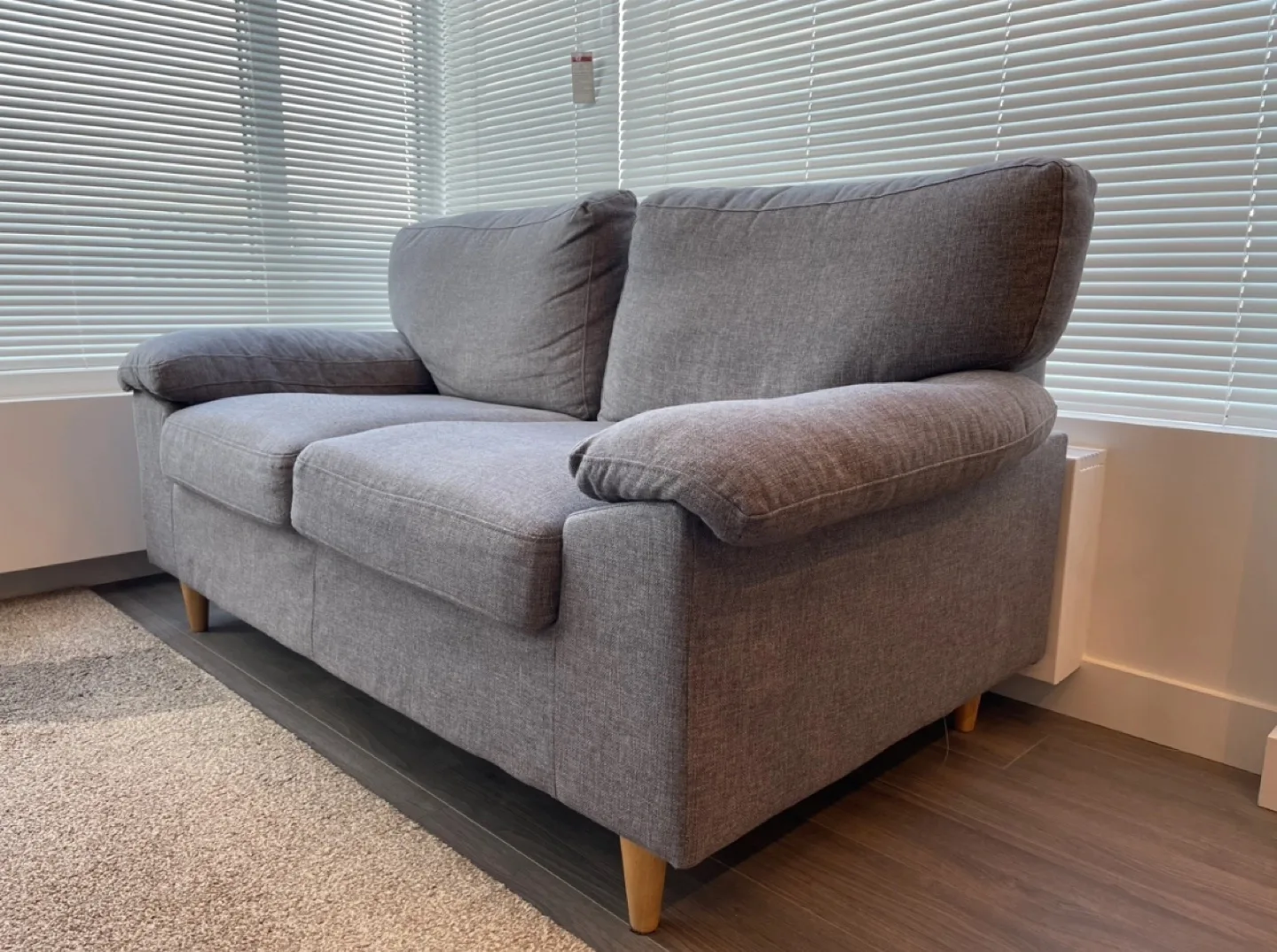 Grey Love Seat image indicator(2)