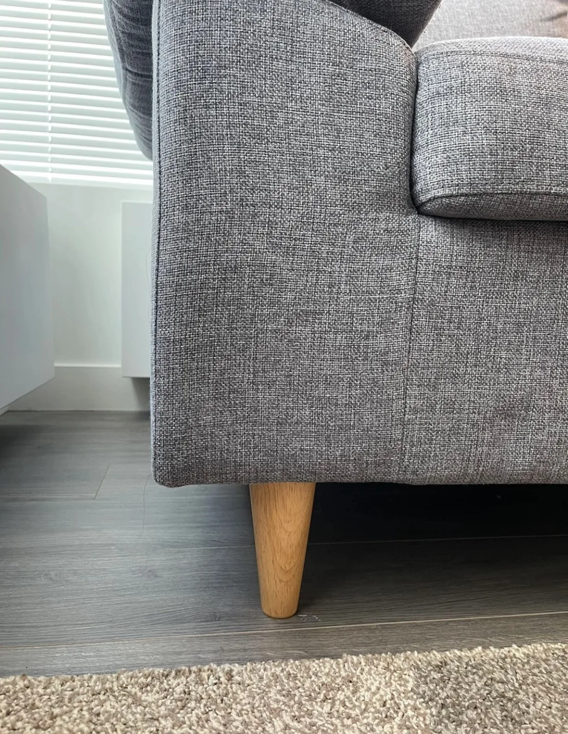 Grey Love Seat image indicator(7)