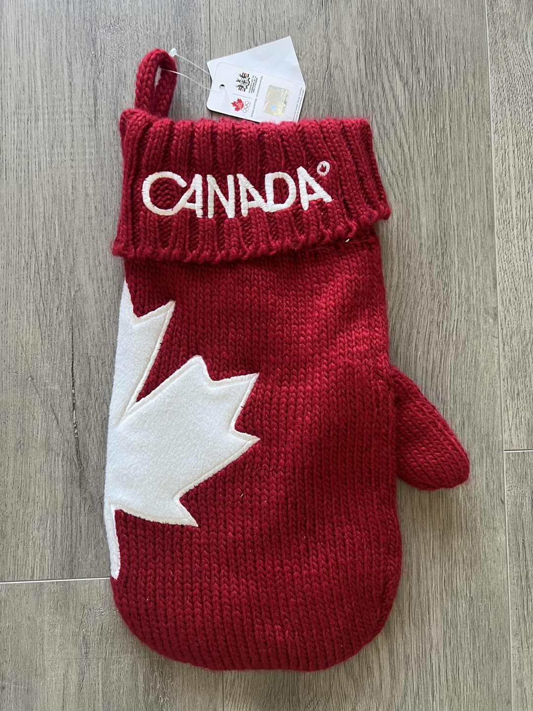 Canadian Olympic Knit Stocking - photo 2
