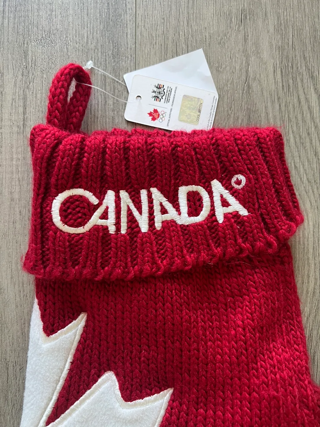 Canadian Olympic Knit Stocking image indicator(3)