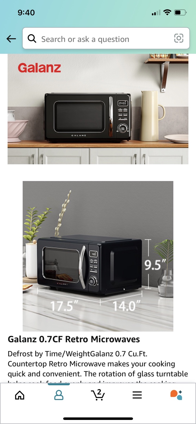 Retro microwave - photo 4
