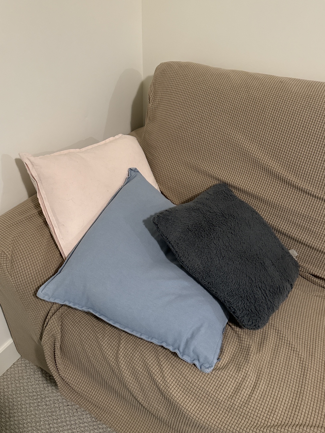 Three Throw Pillows