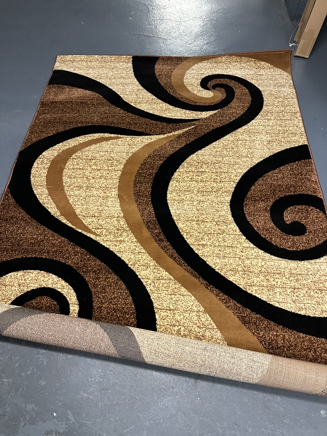 Avalon Area Rug - Beige, Brown, Black - 5'2"x7'2" - photo 2