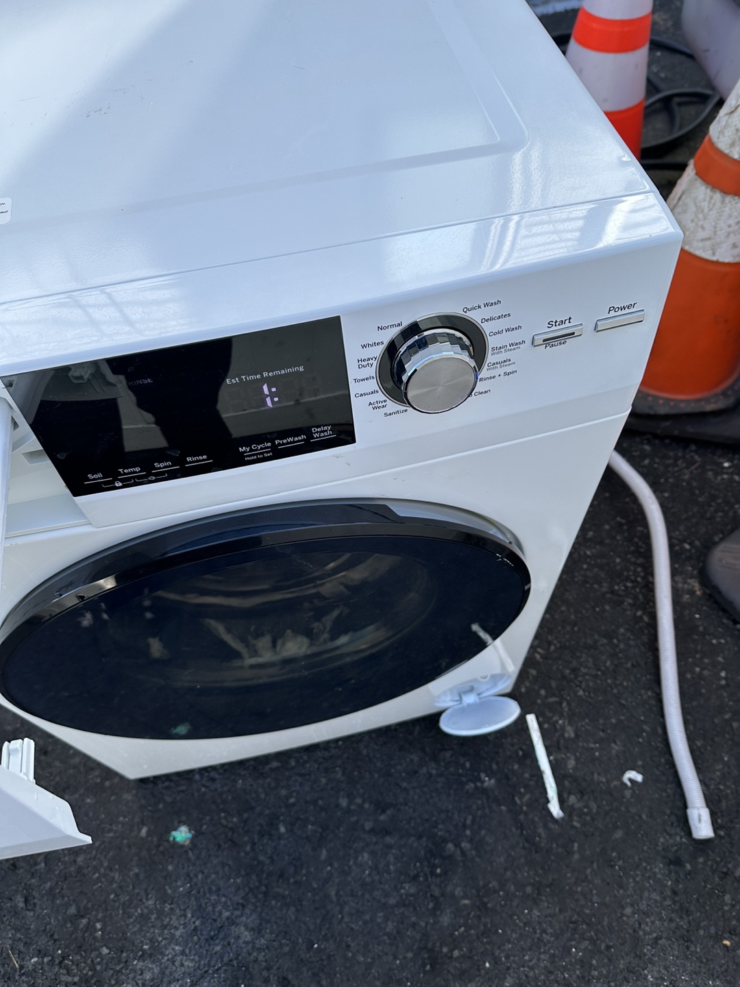GE White Washing Machine