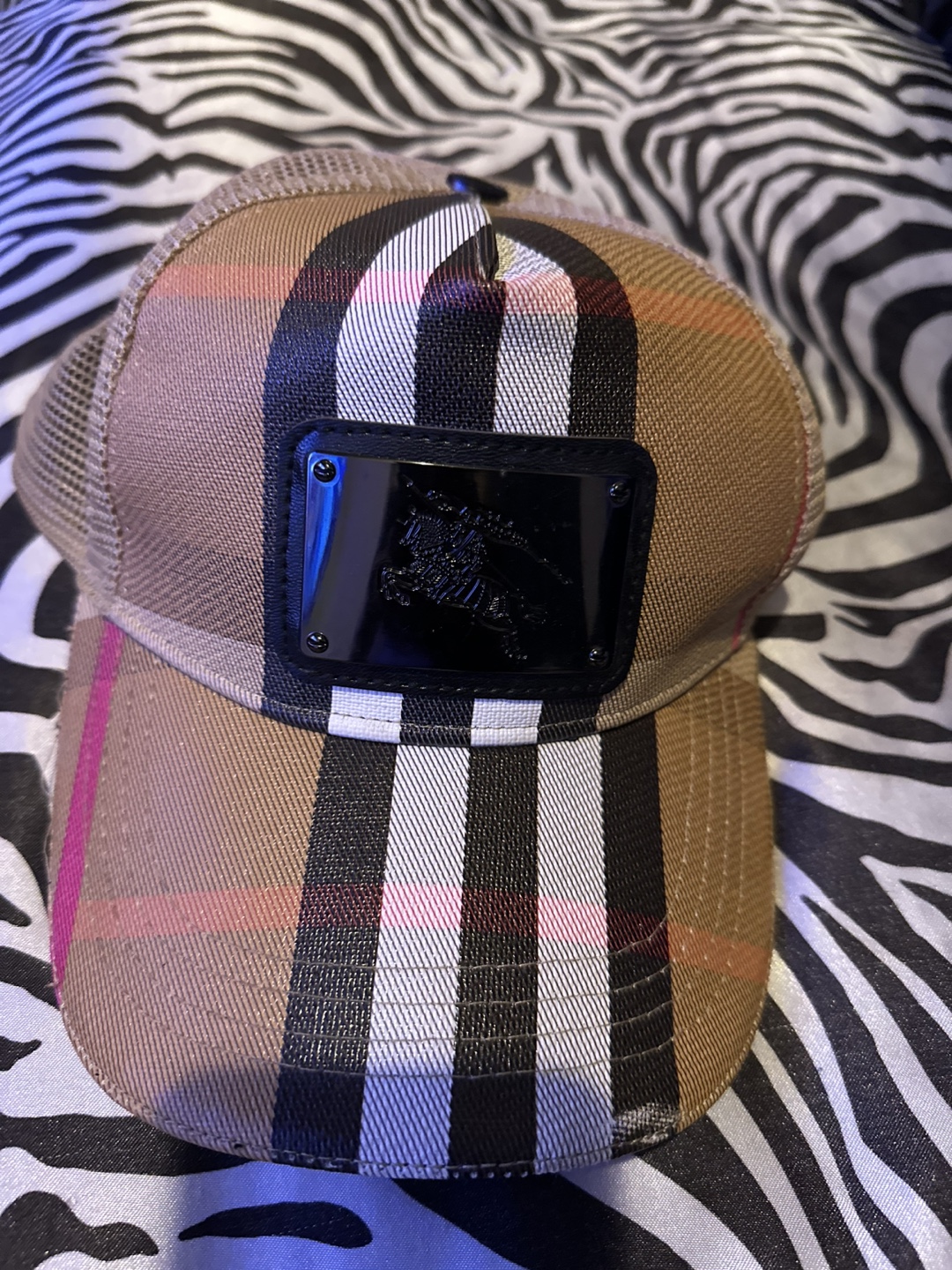 Burberry  Mesh Baseball Cap