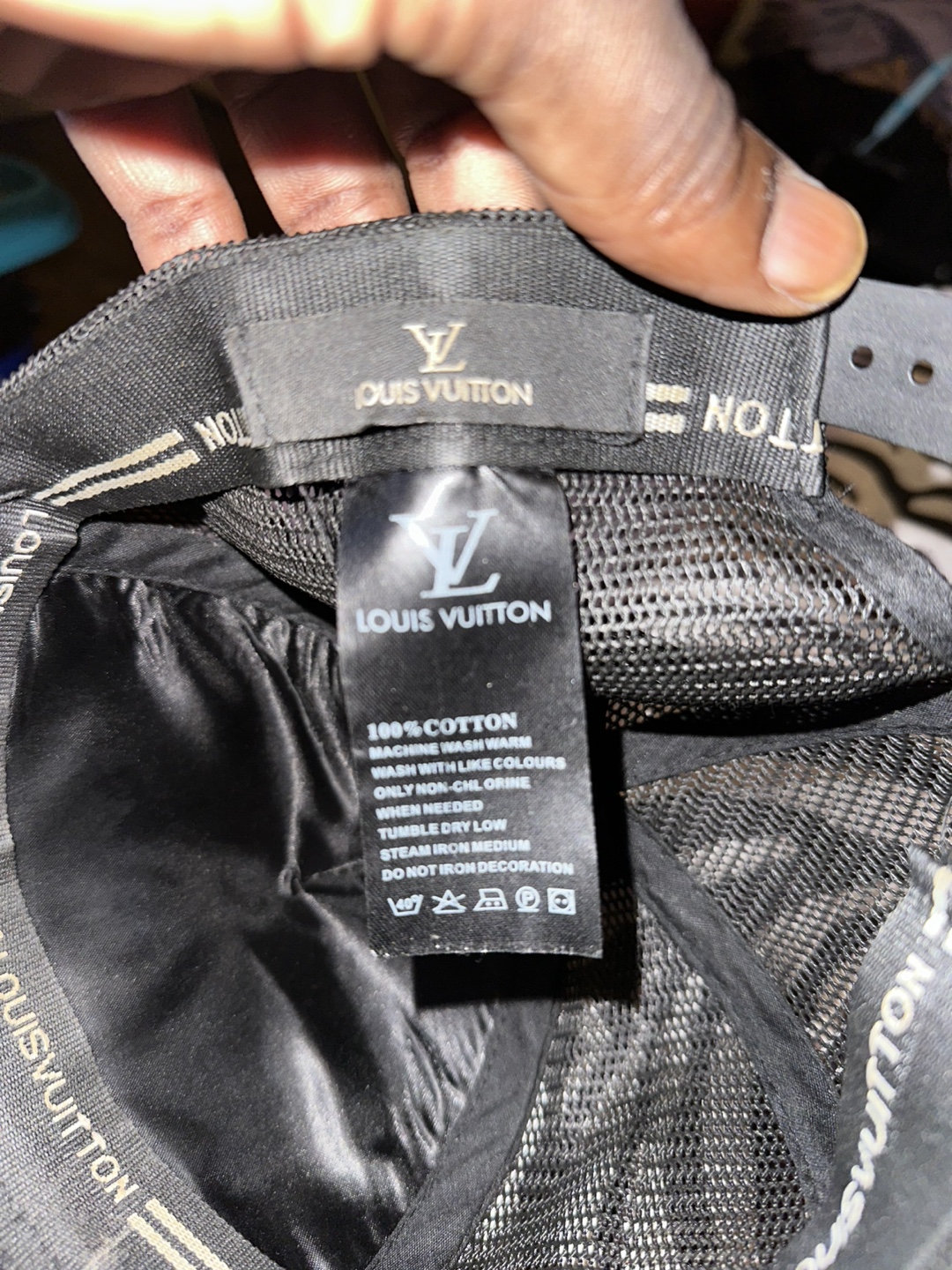 Louis Vuitton Black  Hat - photo 5