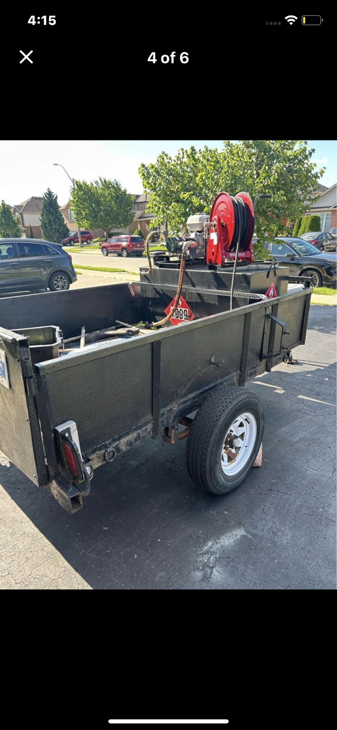 Sealer unit on Trailer