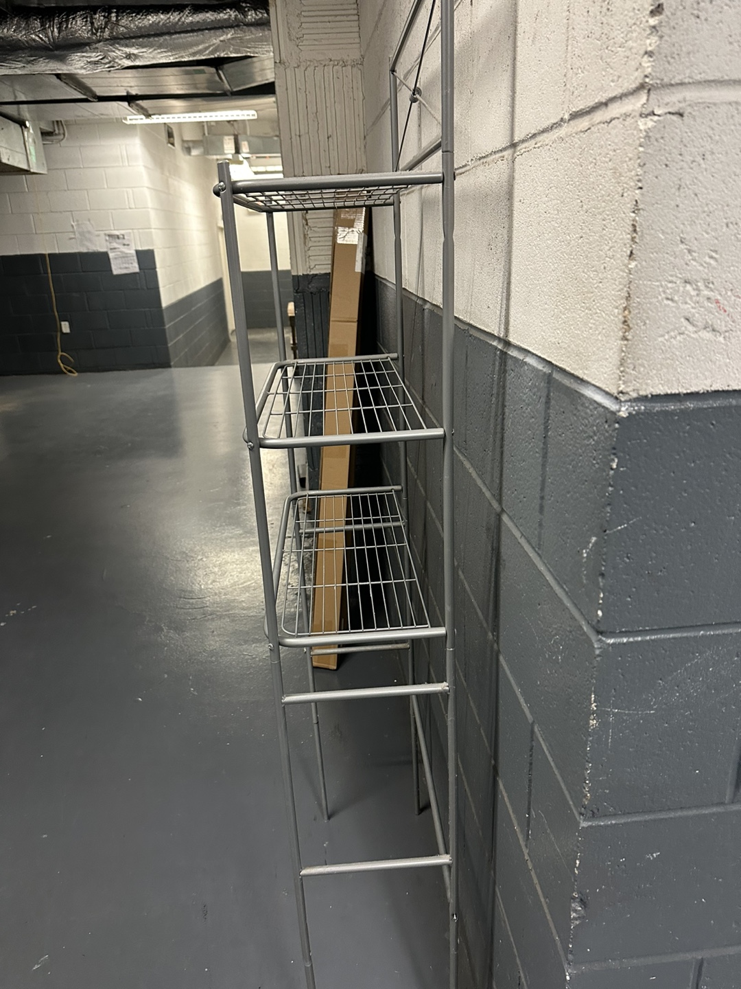 Metal 4-Tier Shelf Unit
