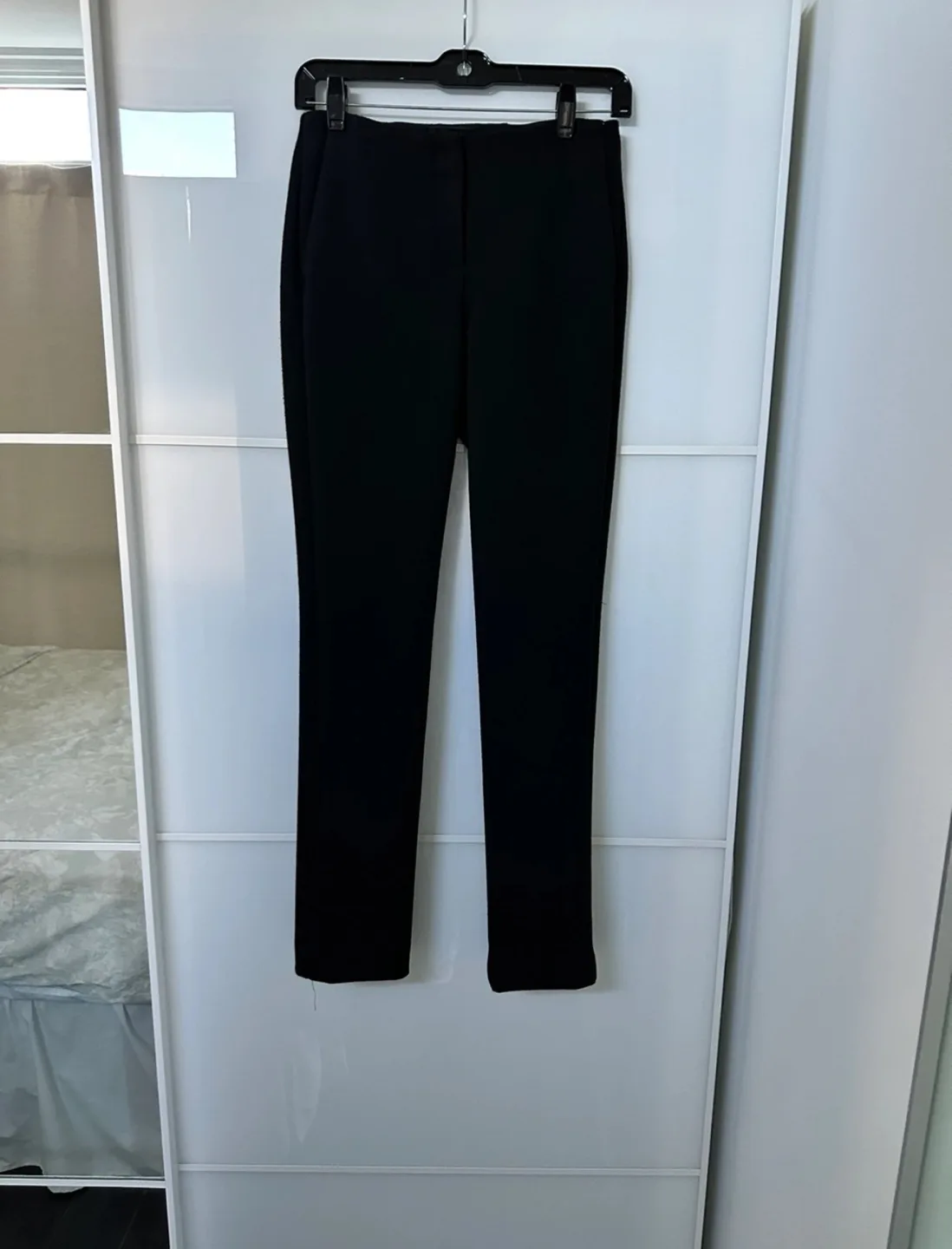 Selling brand new Theory black pants in size 00 thumbnail