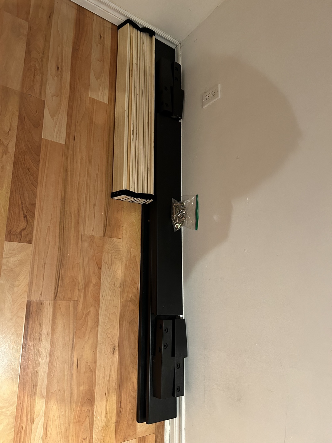 Bed Frame with Slats Twin Size - photo 4