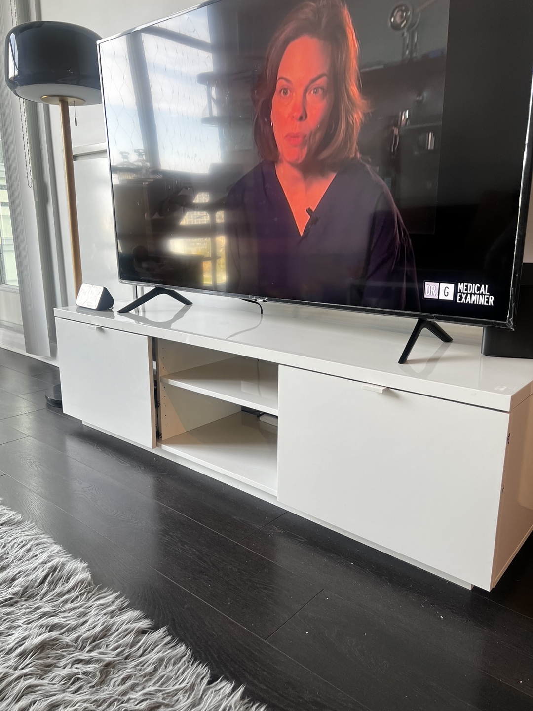 White TV Stand