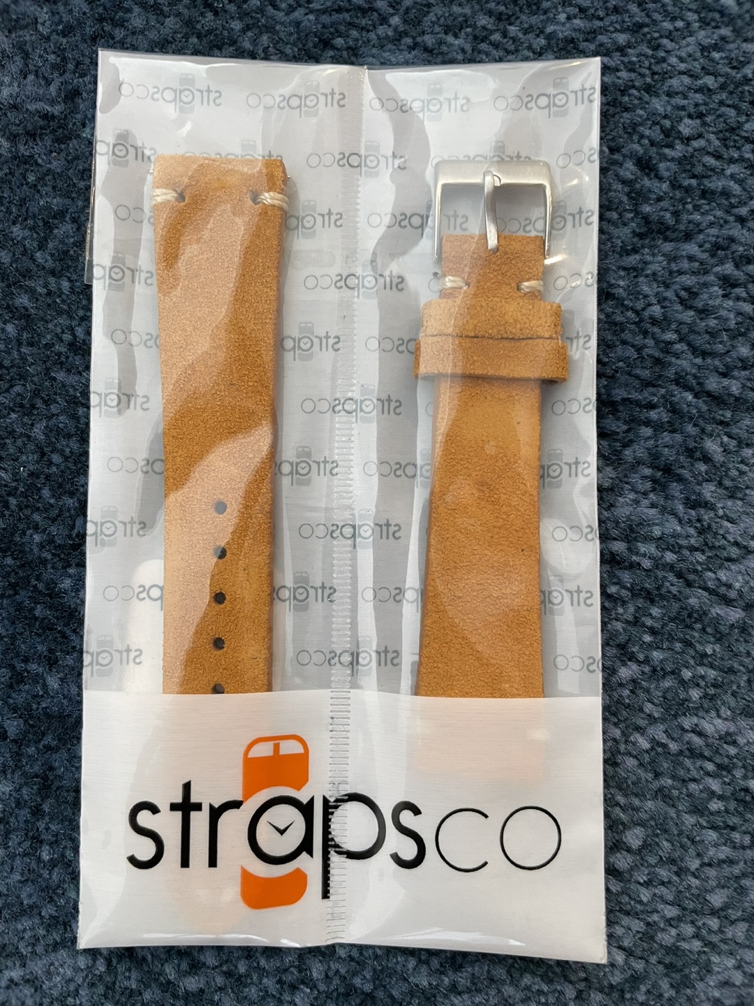 StrapsCo Suede Watch Band 🧡 - photo 3