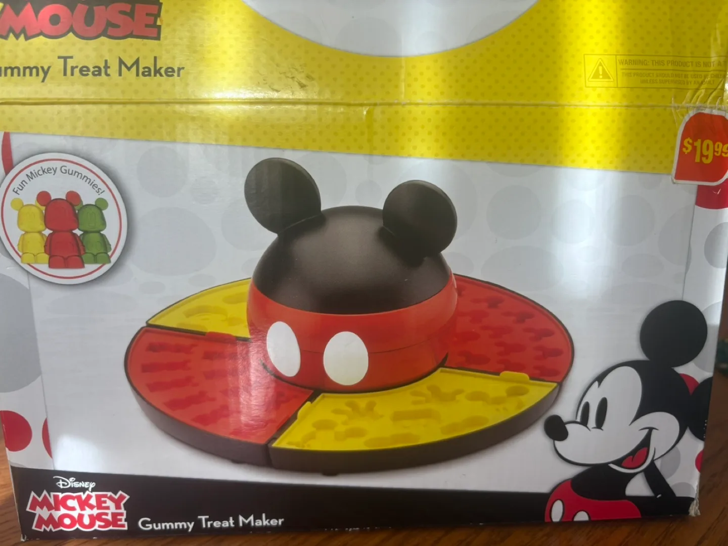 Disney Mickey Mouse Gummy Treat Maker thumbnail