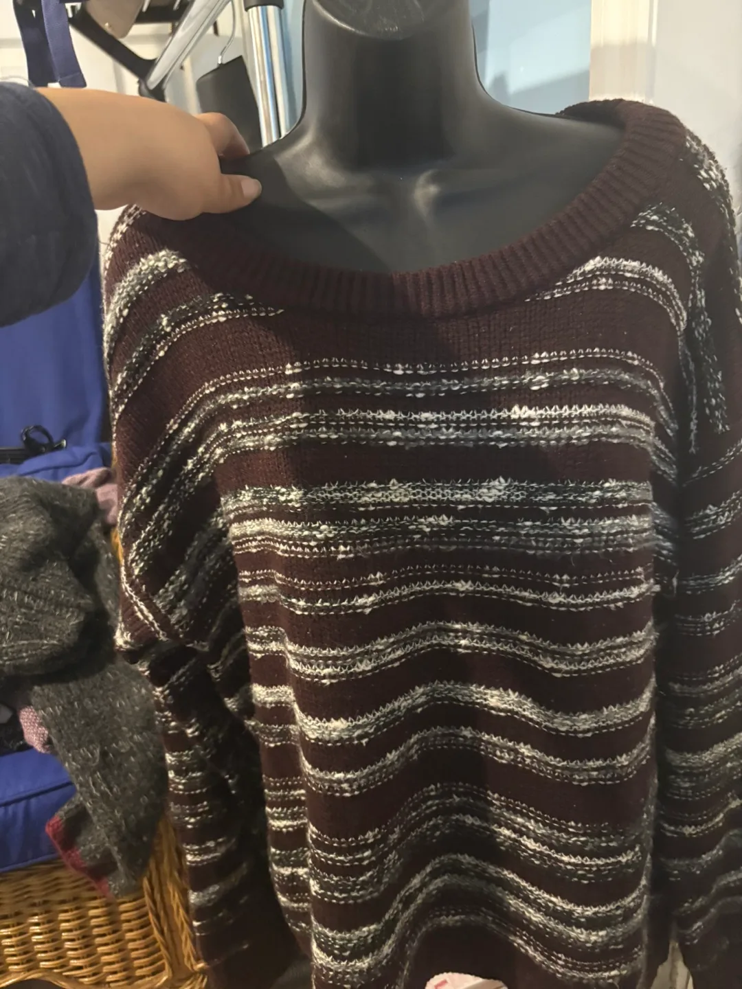 Calvin Klein Striped Sweater thumbnail