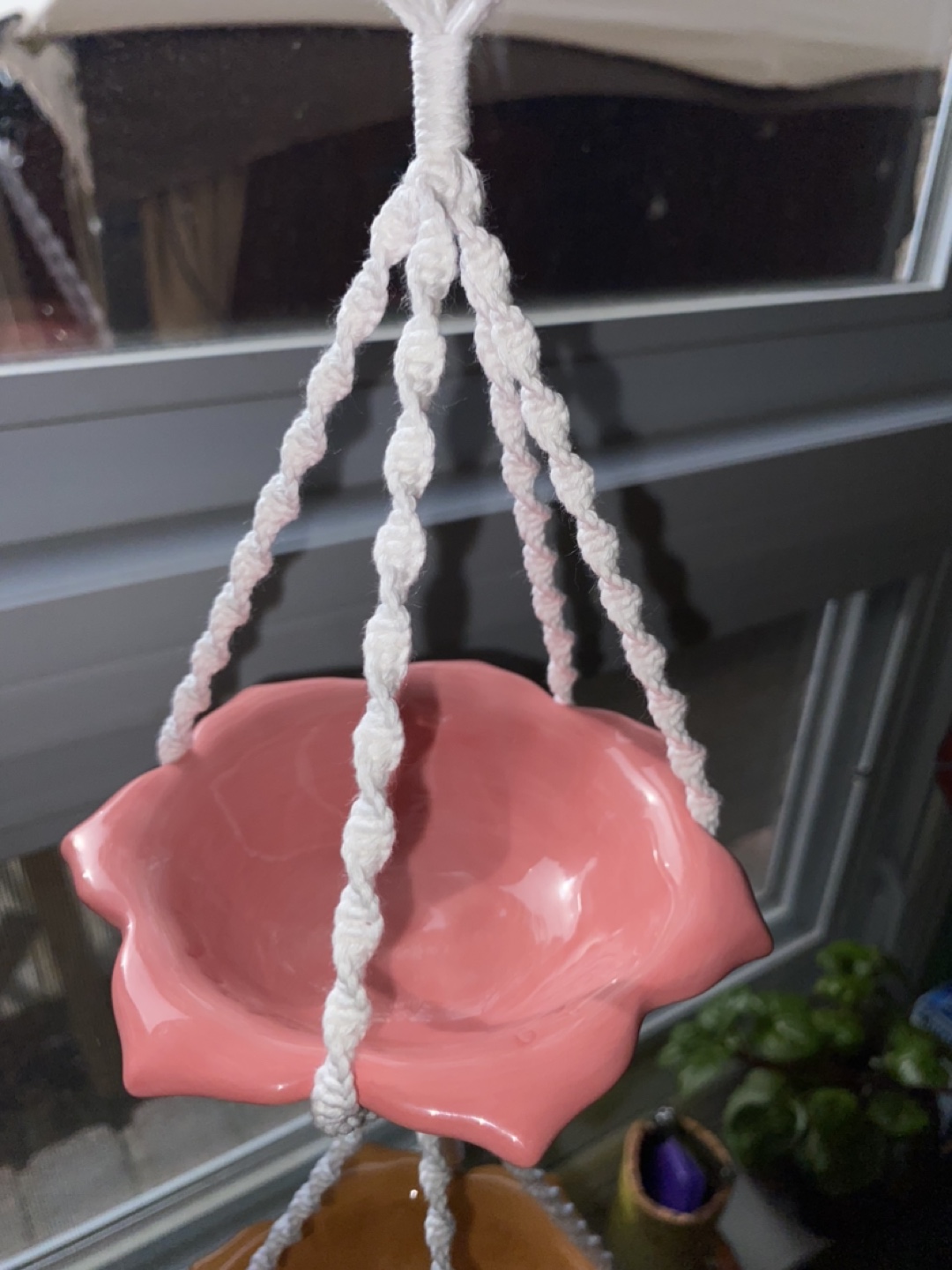 Macrame Hanging Planter with 3 Pots - photo 4