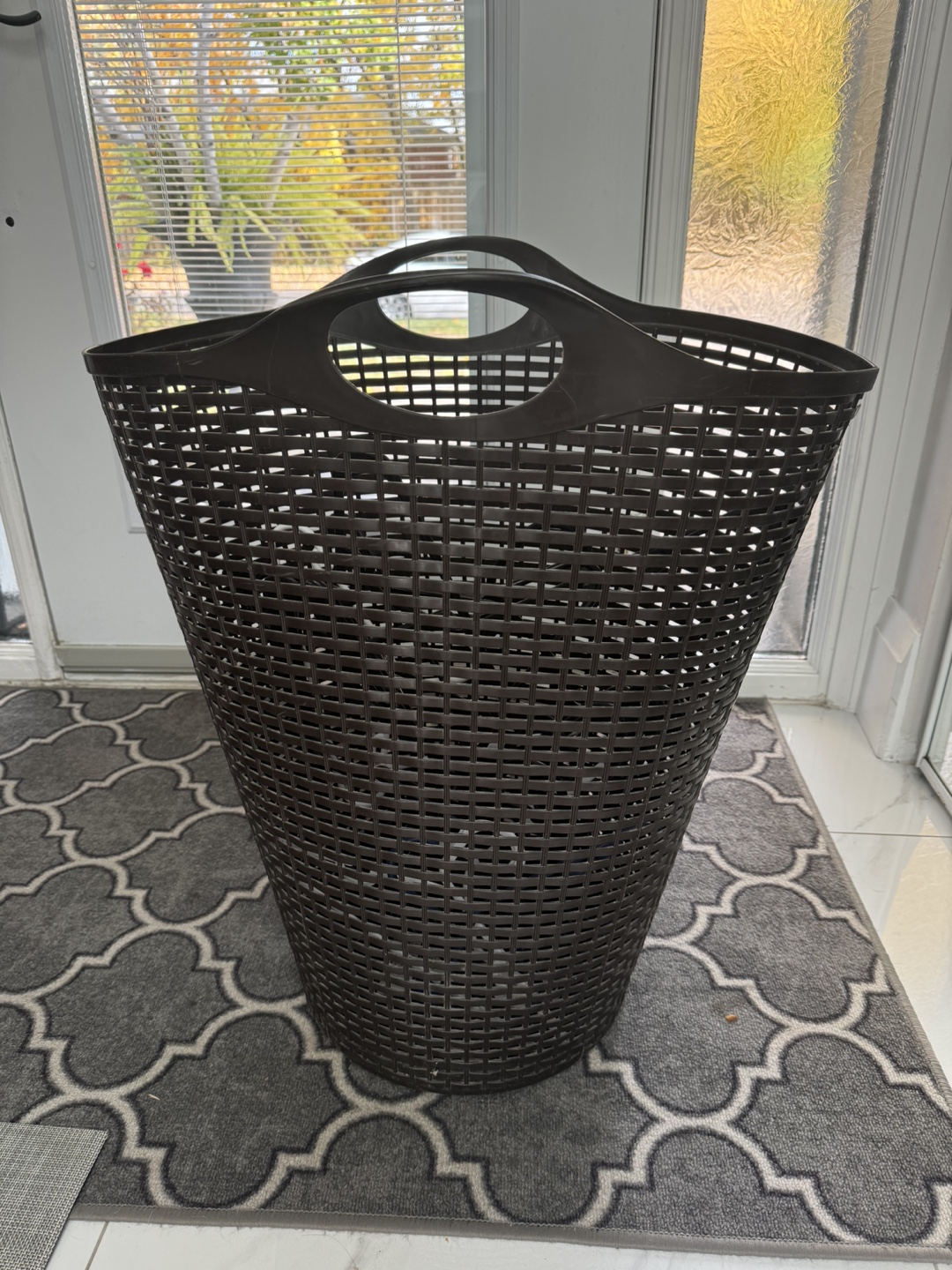 Large Brown Laundry Basket