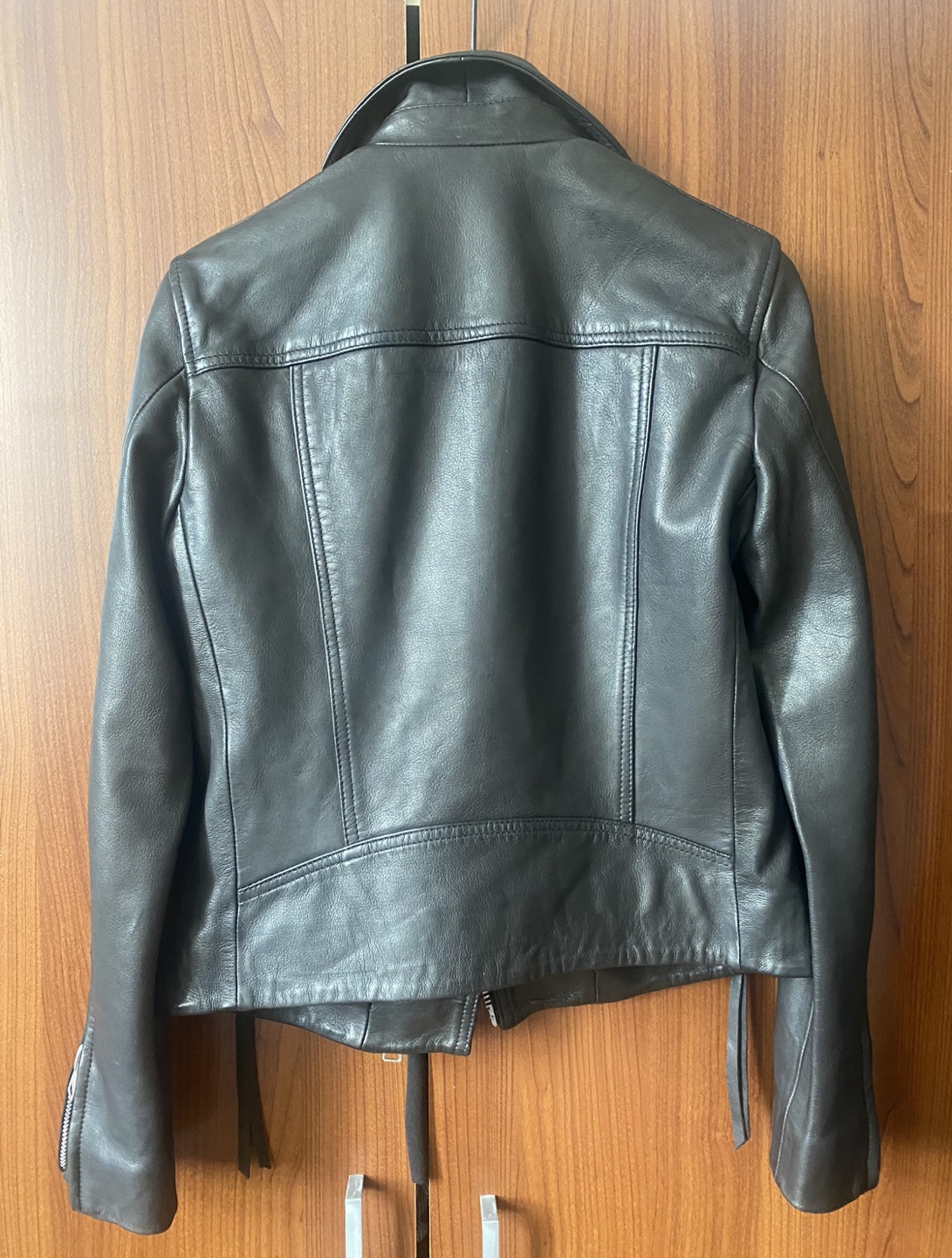 All SAINT Black Leather Jacket - photo 2