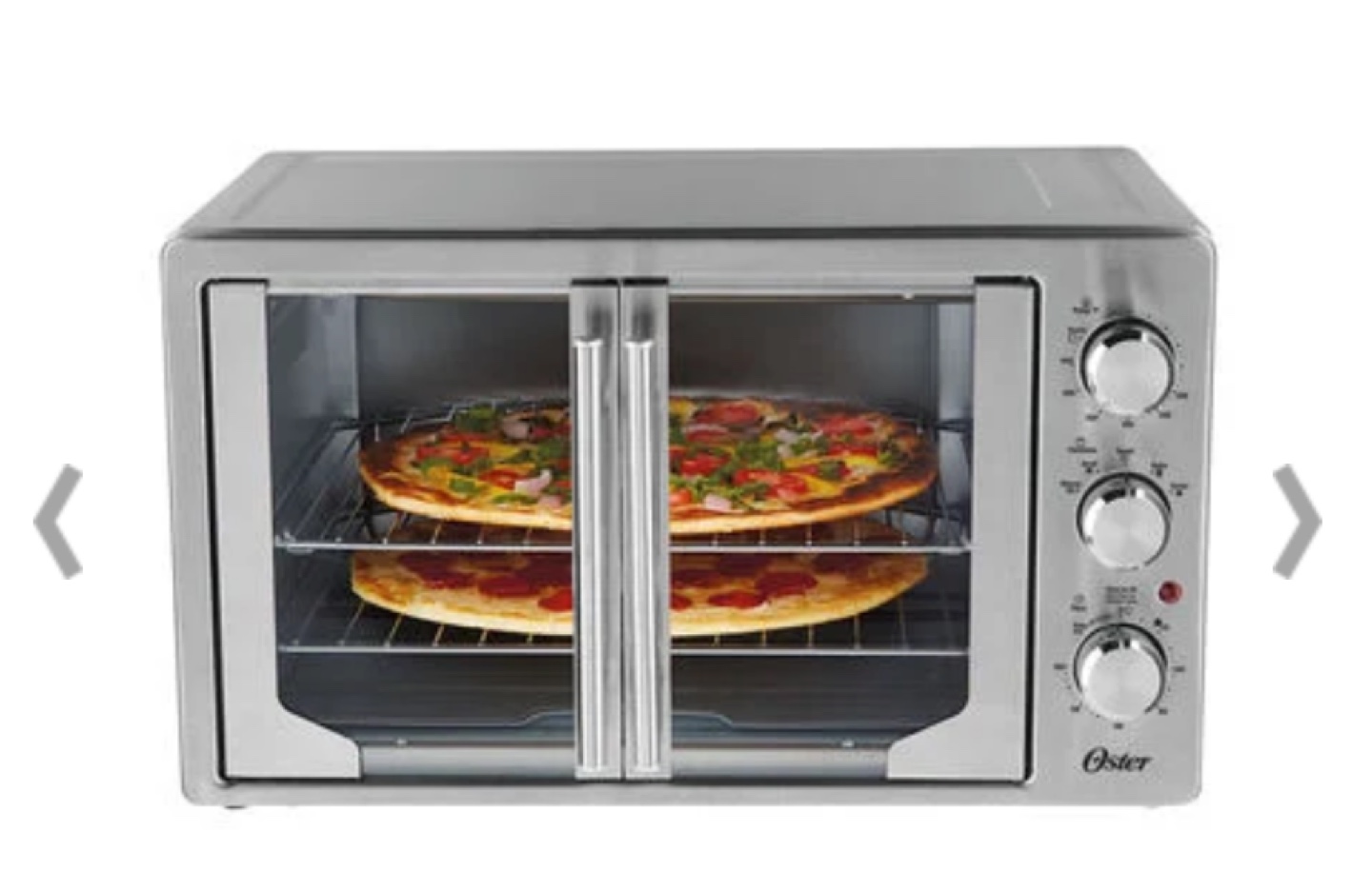 Oster French Door Oven with Convection, Stainless Steel - photo 3