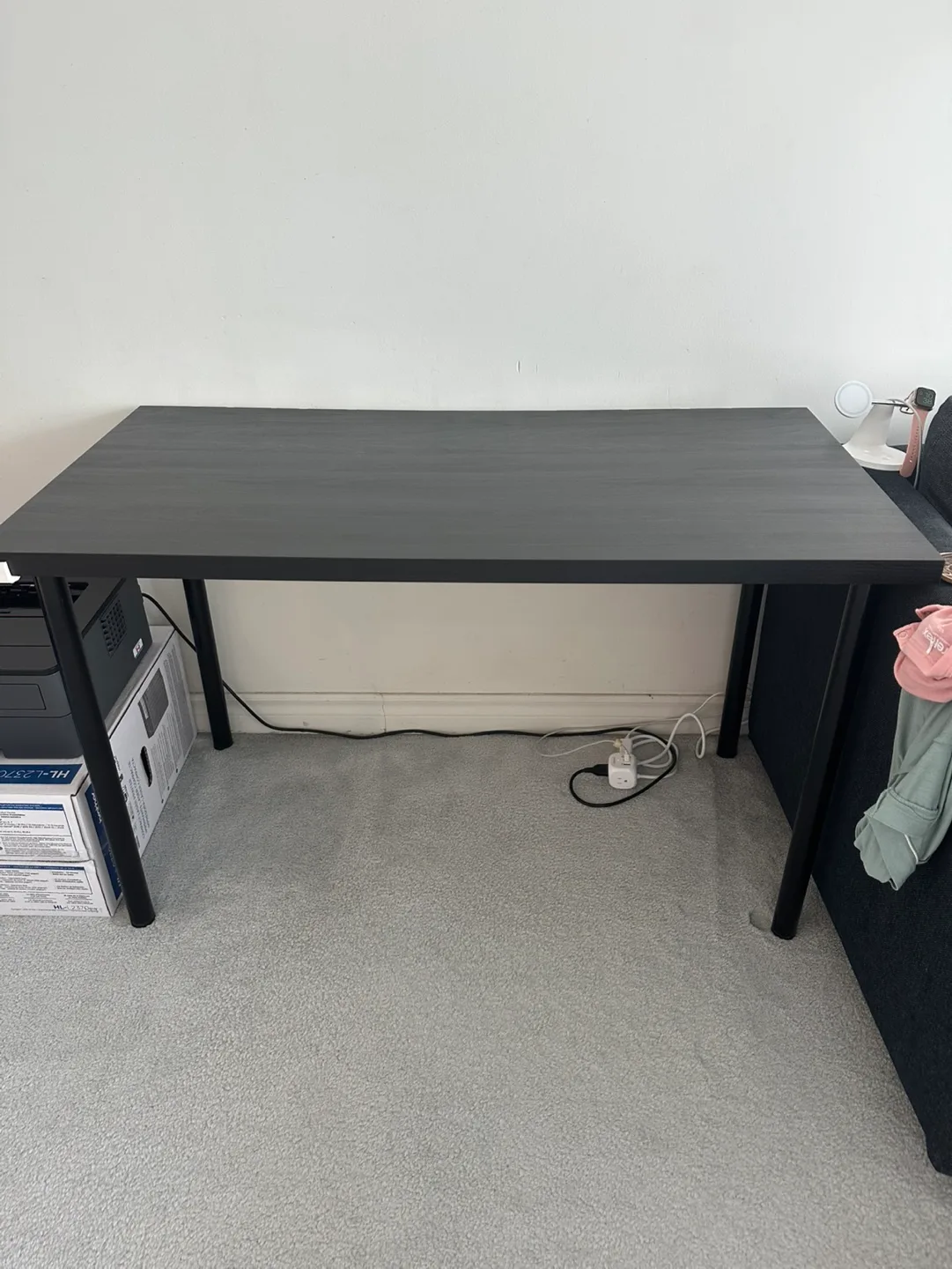 IKEA Desk Black-Brown thumbnail