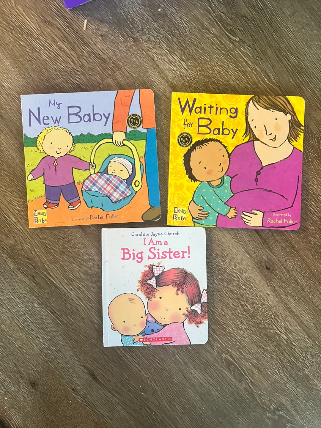 Set of 3 Board Books About New Babies thumbnail