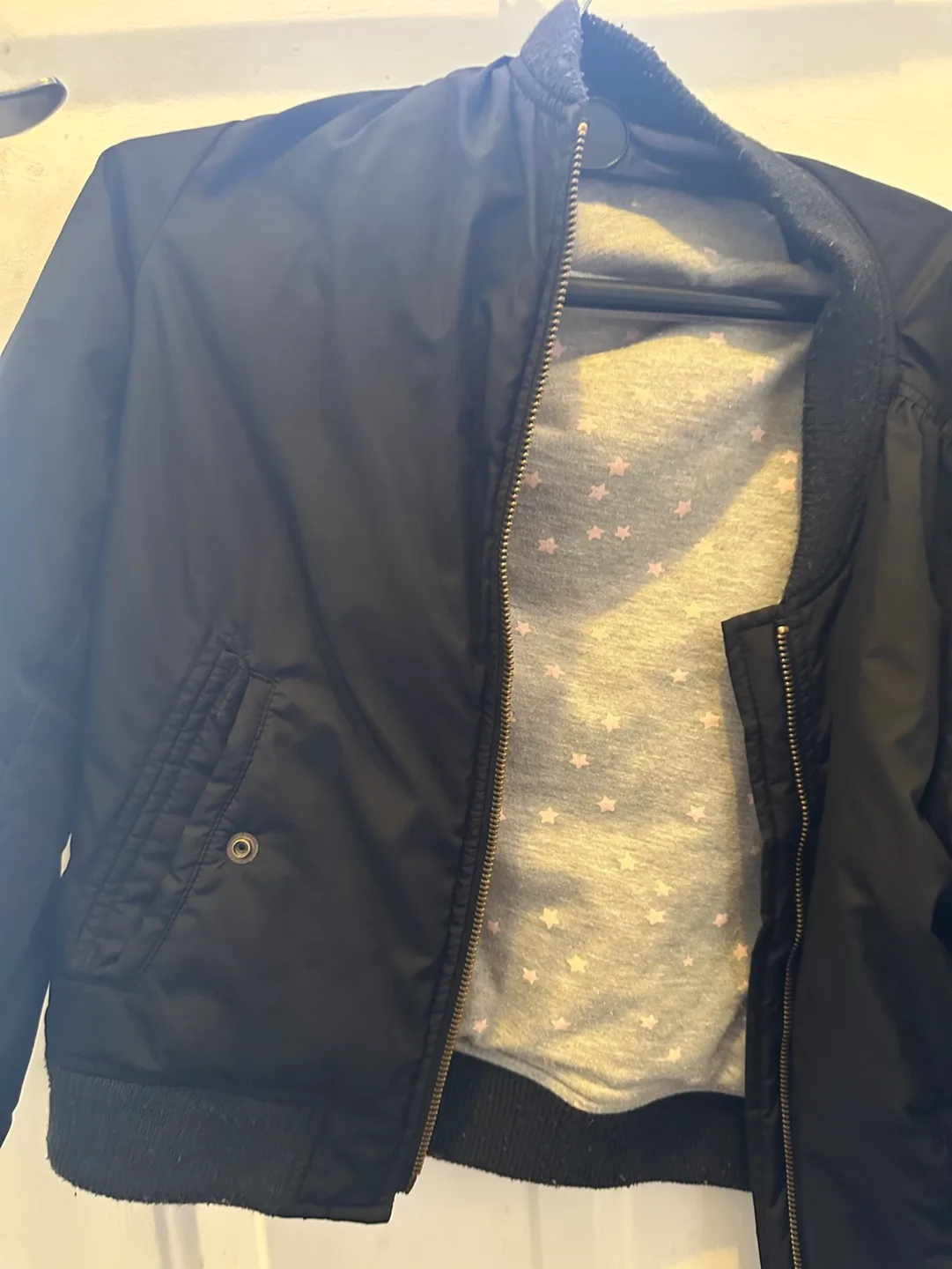 Black Bomber Jacket image indicator(2)