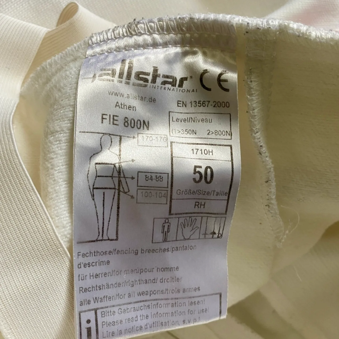 Allstar Fencing Jacket and Pants image indicator(8)