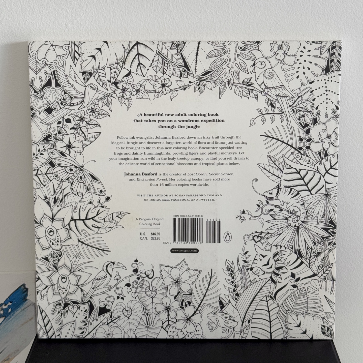 Magical Jungle: An Inky Expedition & Coloring Book - photo 2