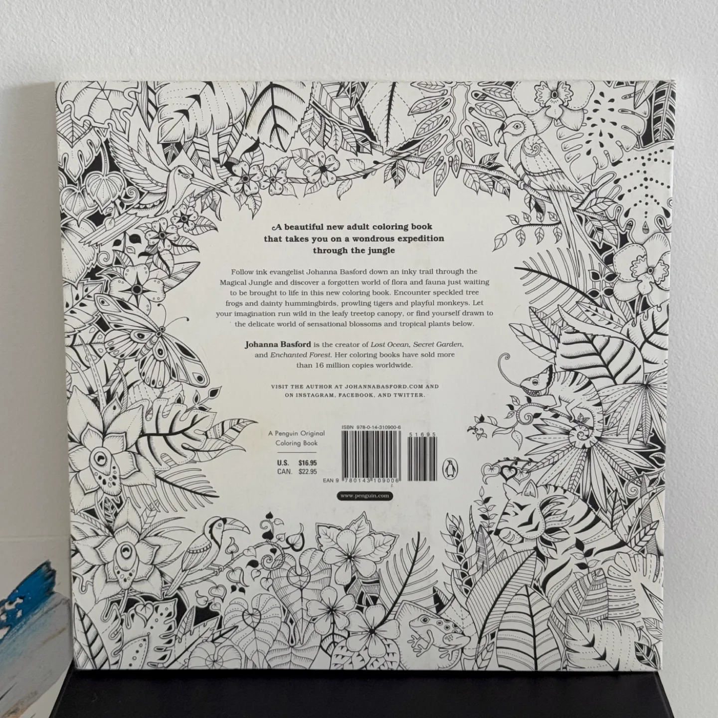 Magical Jungle: An Inky Expedition & Coloring Book image indicator(2)