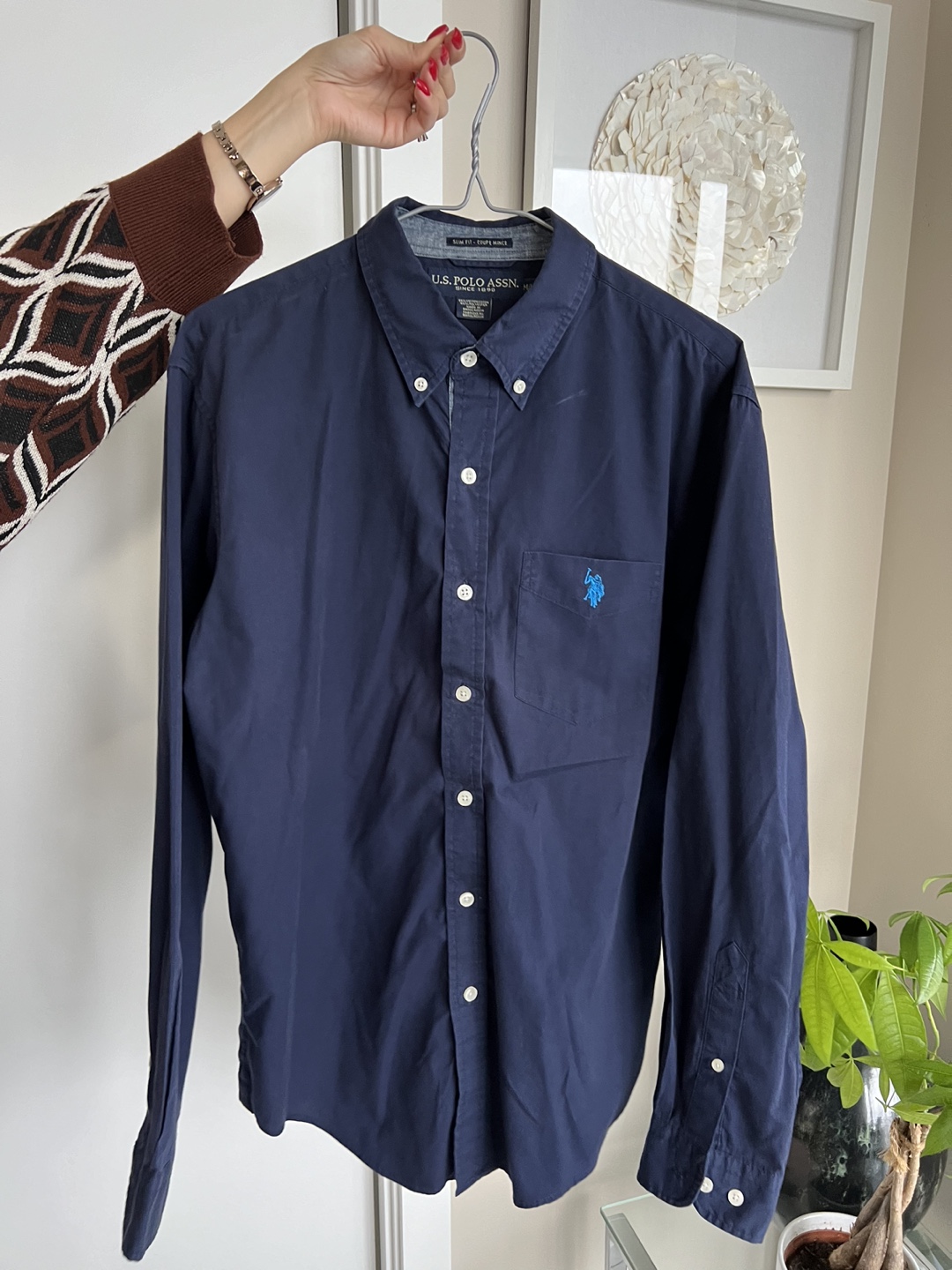 U.S. Polo Assn. Men's Long Sleeve Button Up Shirt