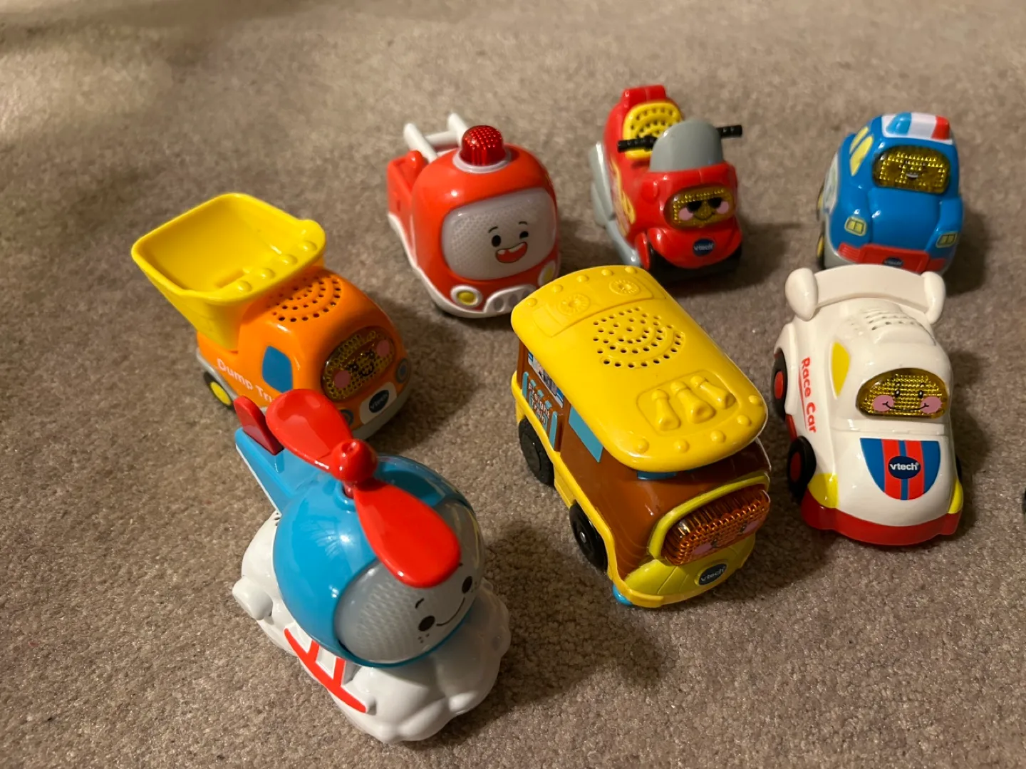 Vtech Go Go Smart Wheels Lot of 11 Vehicles. image indicator(2)
