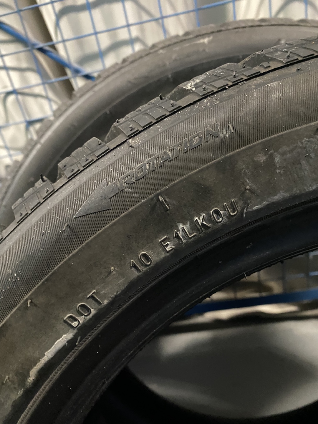 Set of Uniroyal Tiger Paw Ice & Snow Winter Tires - 205/55R17 - photo 5