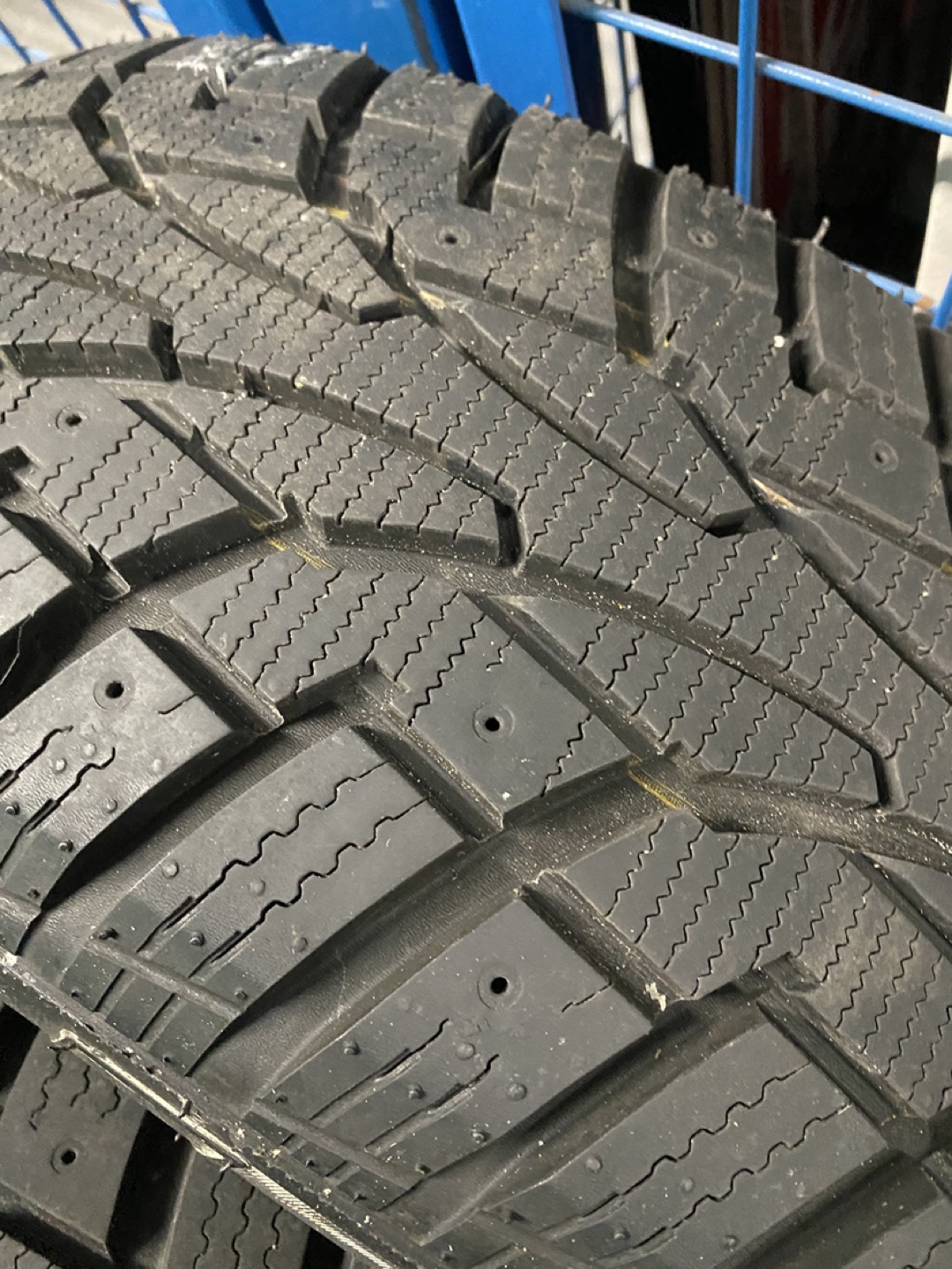 Set of Uniroyal Tiger Paw Ice & Snow Winter Tires - 205/55R17 - photo 3
