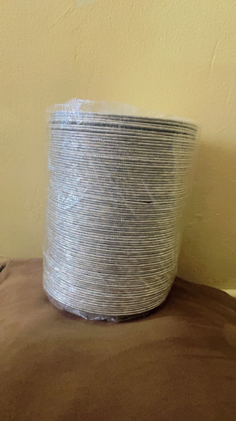 100 Foil Pie Pans - 6''