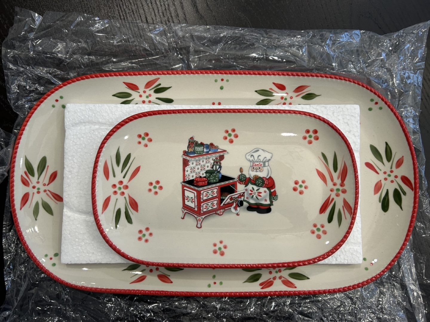 Temptations by Tara Old World Christmas Serving Platter Set