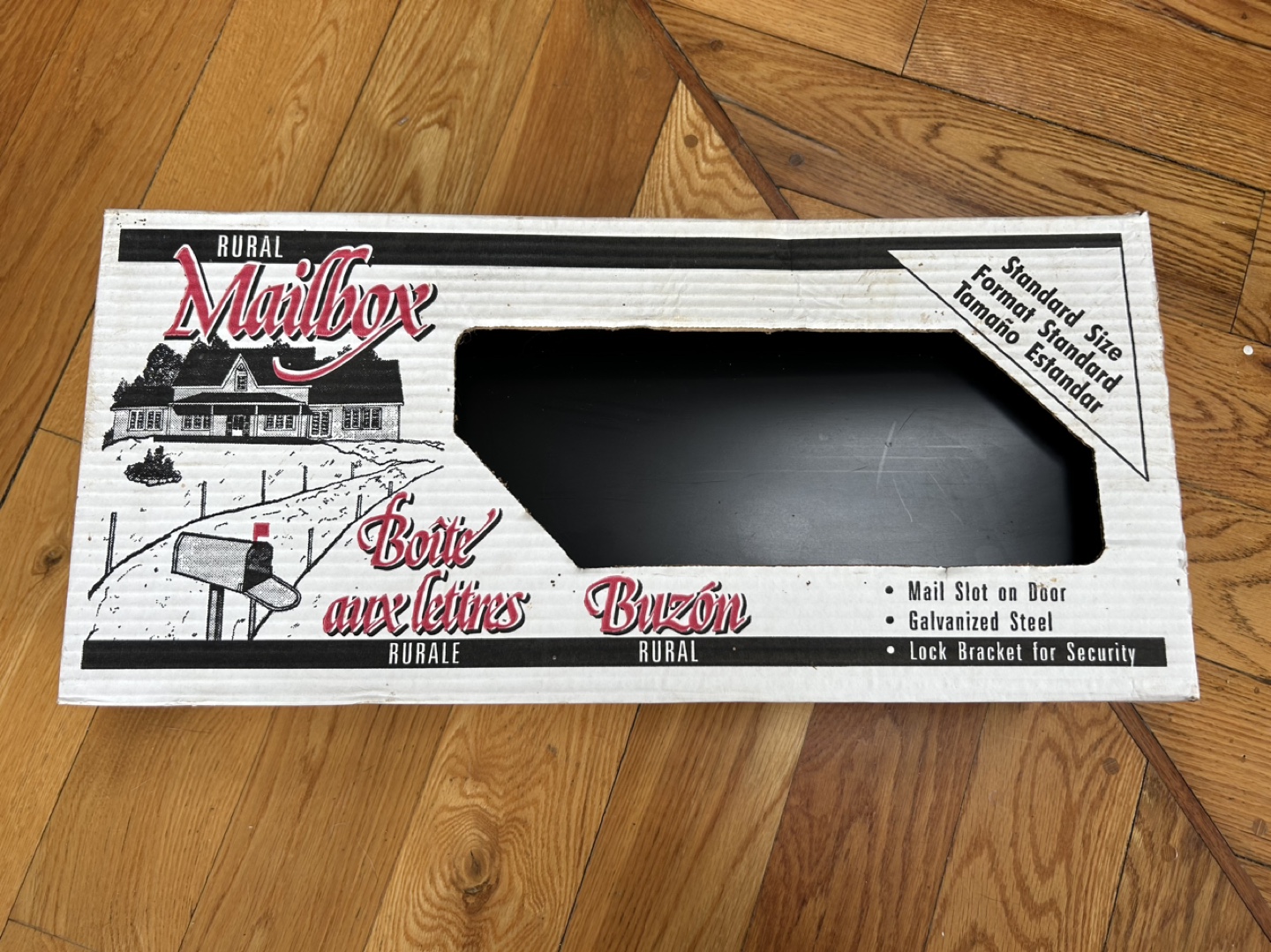 Rural Mailbox - Standard Size Black - photo 5