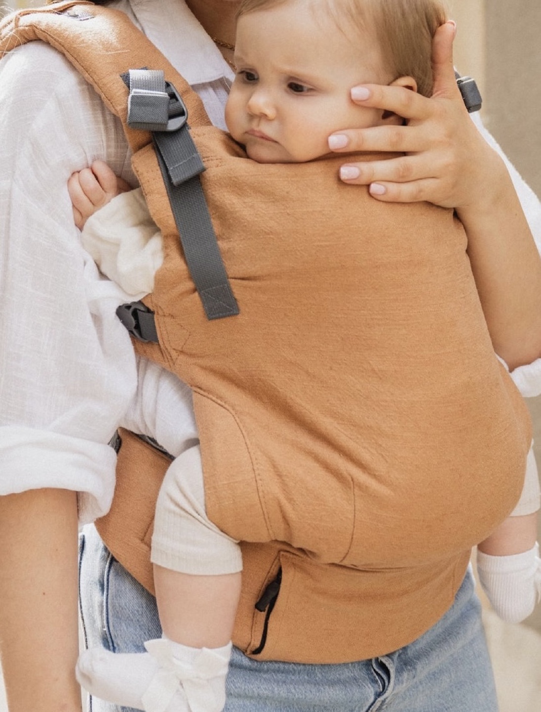 Boba X Baby Carrier- Rye colour