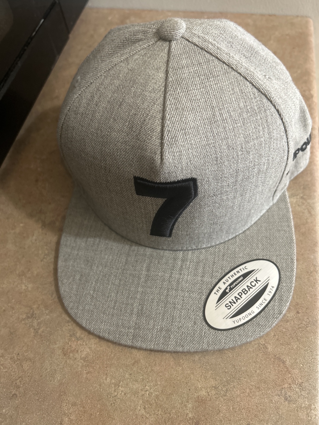 Yupoong Snapback Hat Grey 7