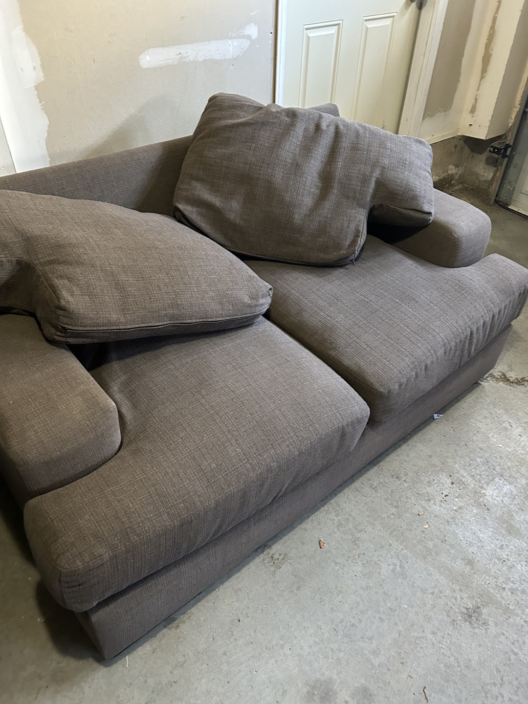 Brown Loveseat - photo 4