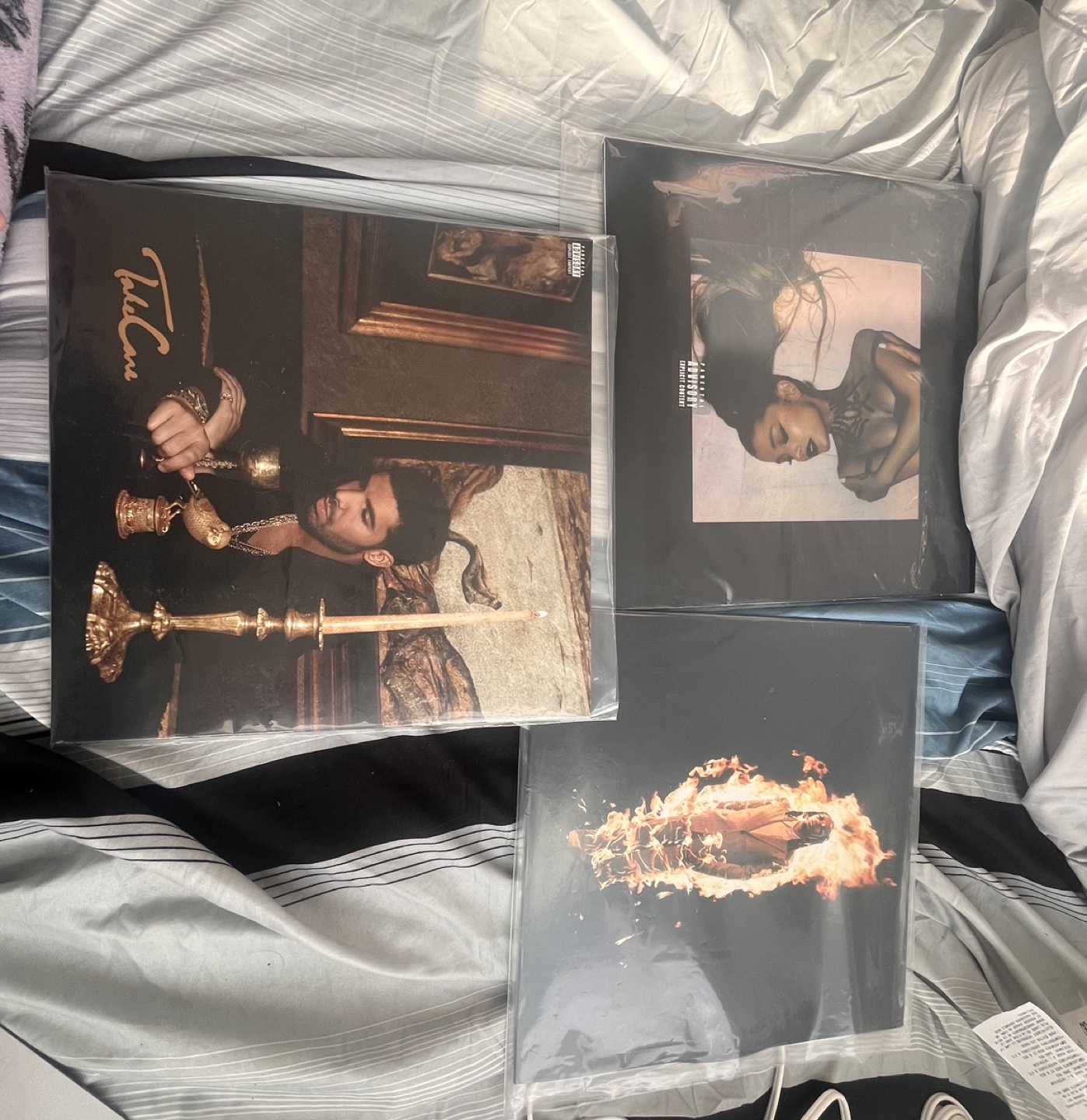 3 Vinyl Records