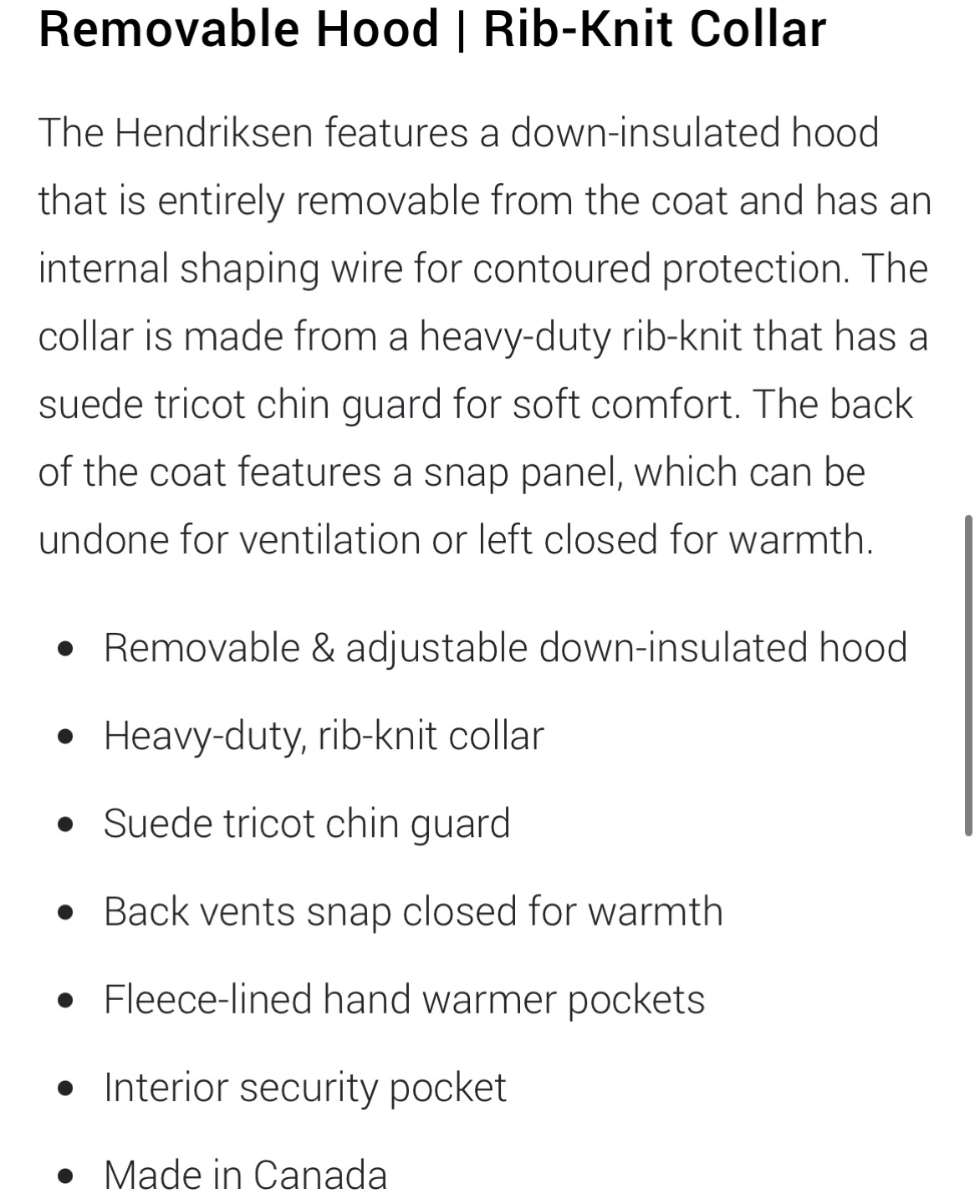 Canada Goose Hendriksen Down Jacket - photo 3