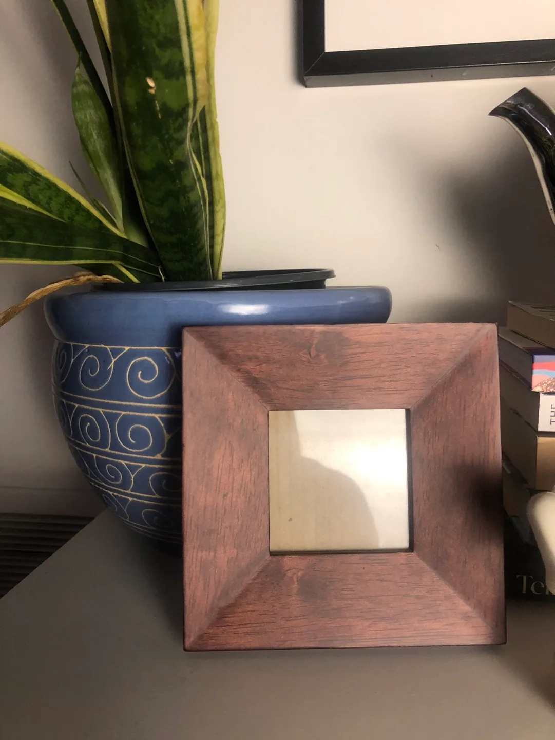 Two Small Wooden Picture Frames image indicator(3)