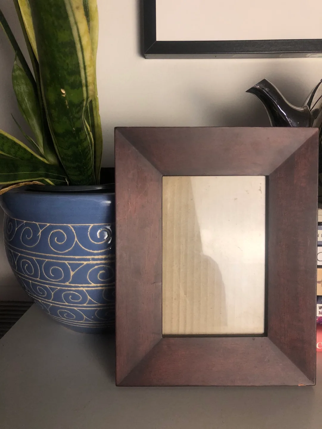 Two Small Wooden Picture Frames image indicator(2)