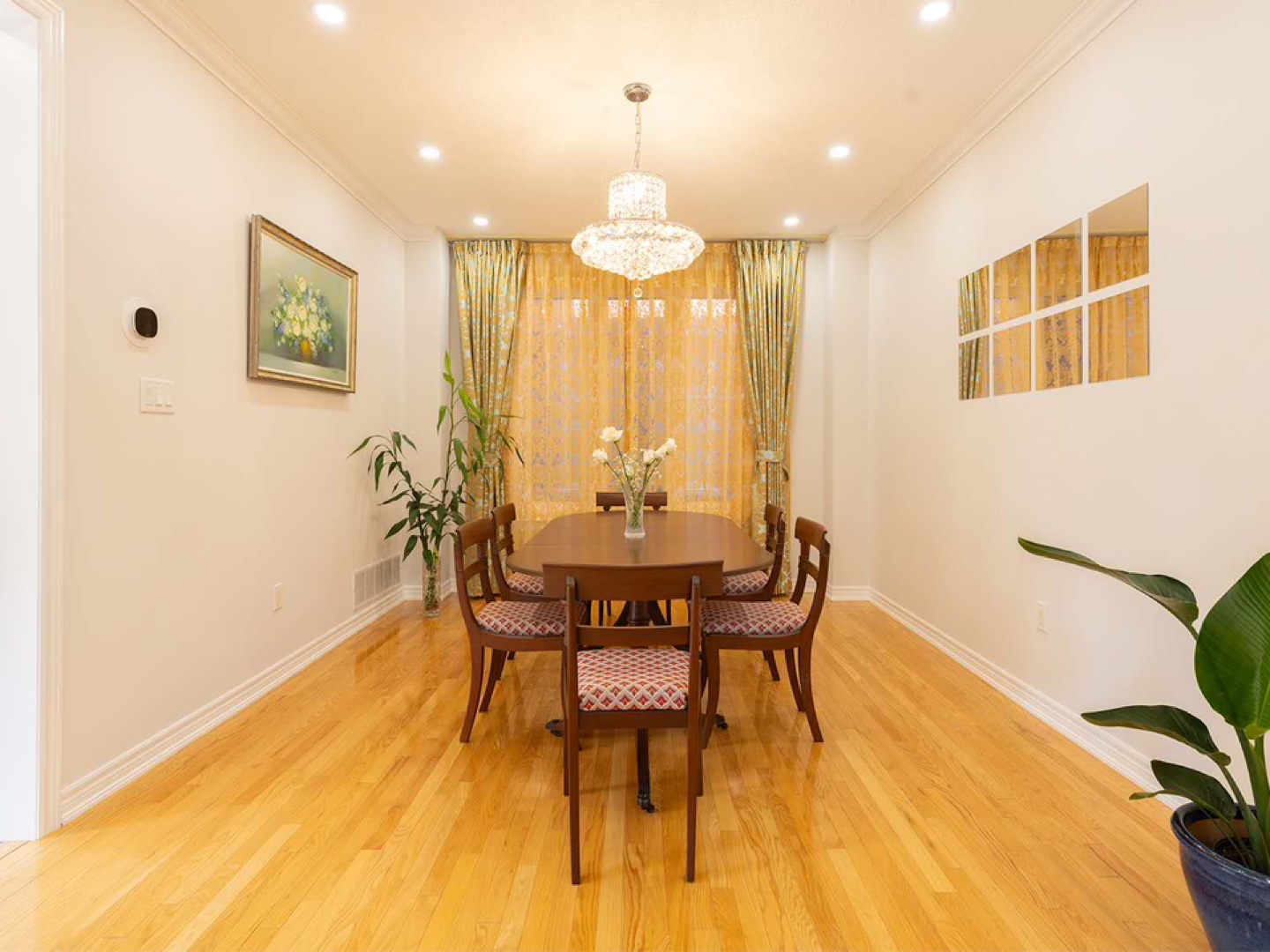 🧡 Oval Dining Table & 6 Chairs Set🪑