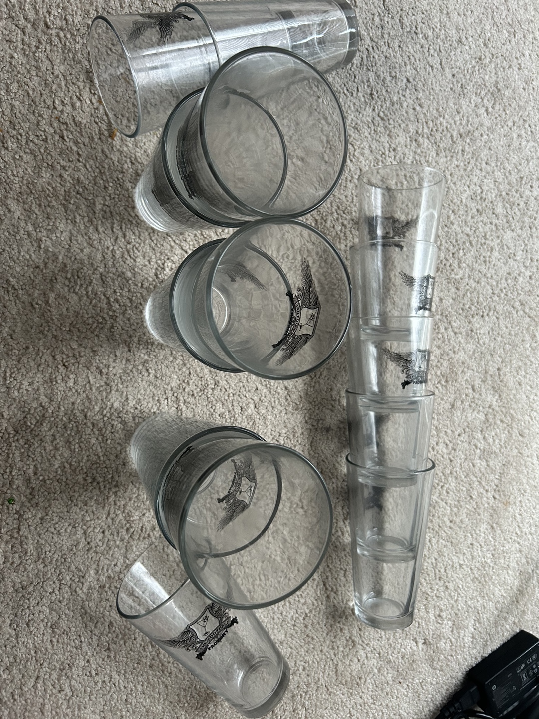 14  Factory  Tall Glasses