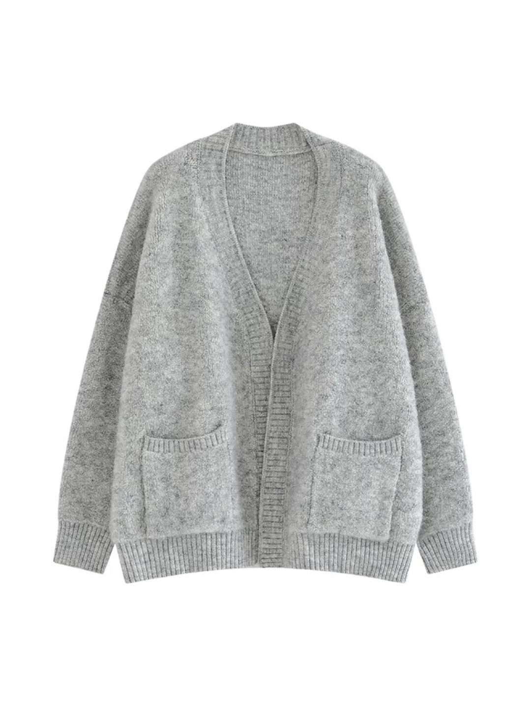 Grey Knit Cardigan - photo 3