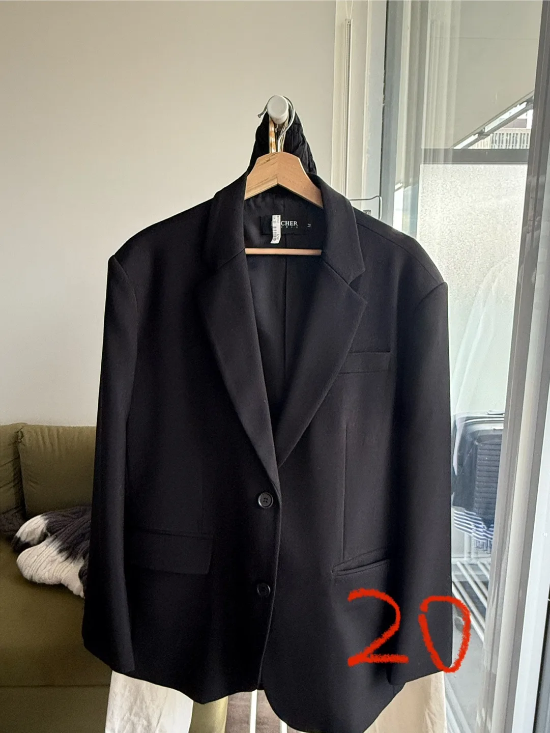 Black Oversized Blazer thumbnail