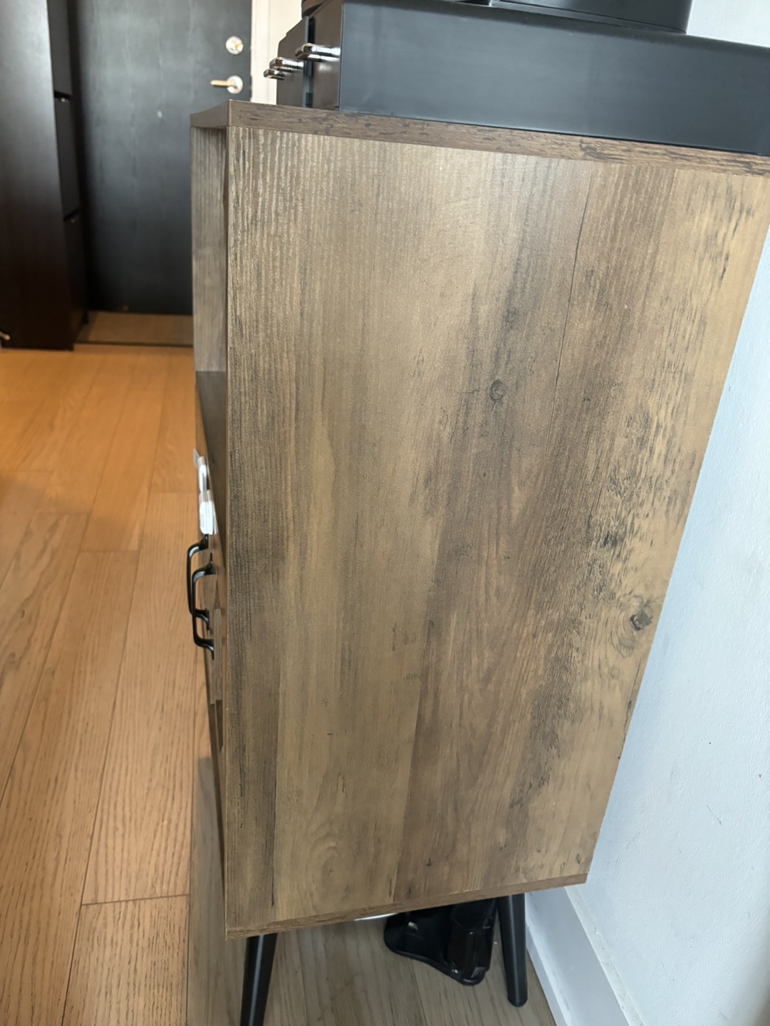 Wine Cabinet with Doors and Wine Rack, coffee station - photo 3