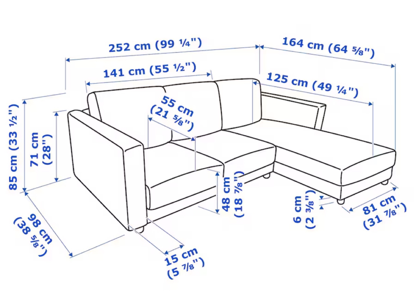 IKEA FINNALA Sectional Sofa - photo 4