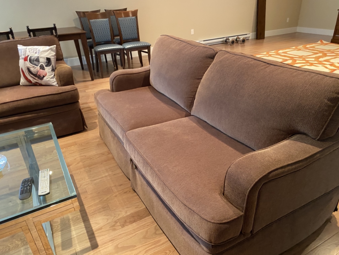 Brown Sofa Set